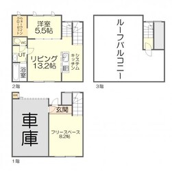 KP-Garage KOTONI（ケーピーガレージ コトニ）の物件間取画像